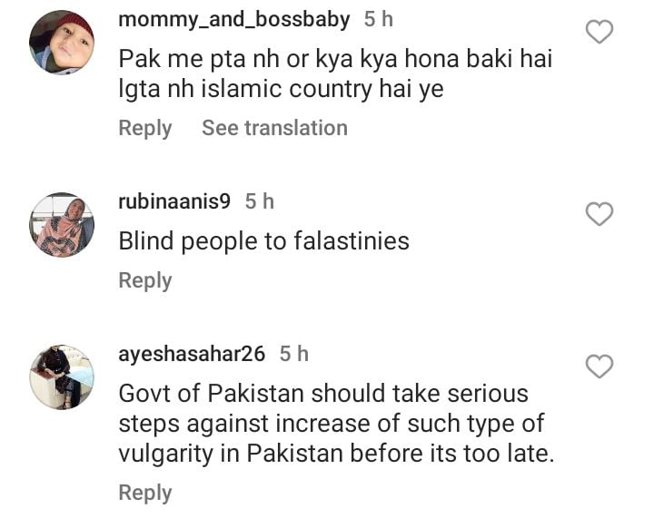 People Confused By Walks On Parishae Adnan Fashion Show p16