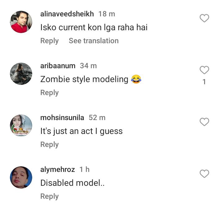 People Confused By Walks On Parishae Adnan Fashion Show p9